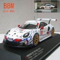 พอร์ช GT3 911พอร์ช911 GT3 RSR ของสะสมโมเดลรถโลหะผสมพอร์เชอร์1/43หล่อ