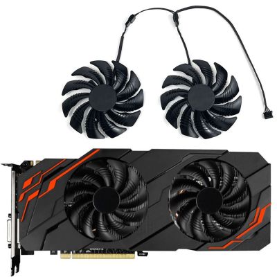 PLD09210S12HH T129215SU GTX 1070 WINDFORCE GPU Fan，For GIGABYTE GTX 1070、1060、1050、RX 470、480、570、580、590 Video card cooling fan