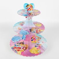 【CW】✧❇  1set 3 Tier Paper Rack Kids Birthday Wedding Decoration