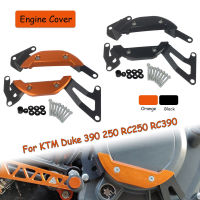 DUKE390 RC390 Duke250 RC250ป้องกันเครื่องยนต์สำหรับ KTM DUKE 250 390 ADV RC 250 390เครื่องยนต์กรณี Slider ป้องกัน2021 2020 2019 2018 2017