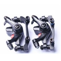 ​​160mm Bicycle Mechanical Disc Brake Bike Front Rear Caliper MTB Mountain Bicycle Dual Drive Built-in Brake Pad Cycling Parts