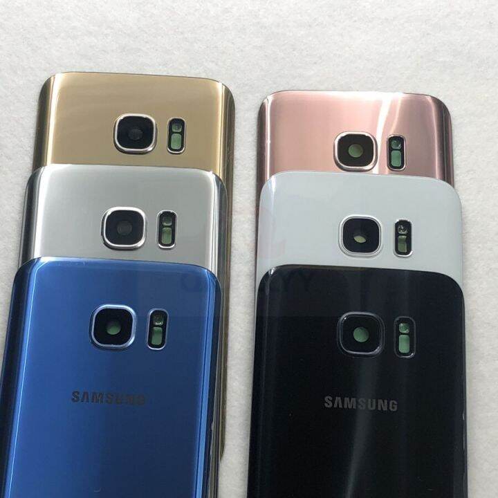 samsung-galaxy-s7-g930f-s7-edge-g935f-กลับแก้วฝาหลังปิดโทรศัพท์ปลอกหุ้มช่องหลังสำหรับ-samsung-s7-s7edge-ฝาครอบกระจกด้านหลัง