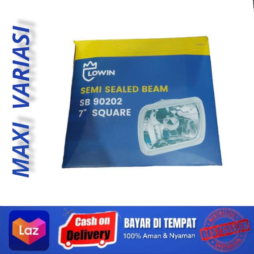 Lampu Headlamp Head Lamp Kotak 7 Inch Crystal Mobil Universal L300 Panther kotak Lazada Indonesia