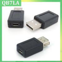 QB7LA Store Black USB 2.0 Type A male Female to Micro USB B Female Adapter Plug Converter to Micro USB Connector plug q1