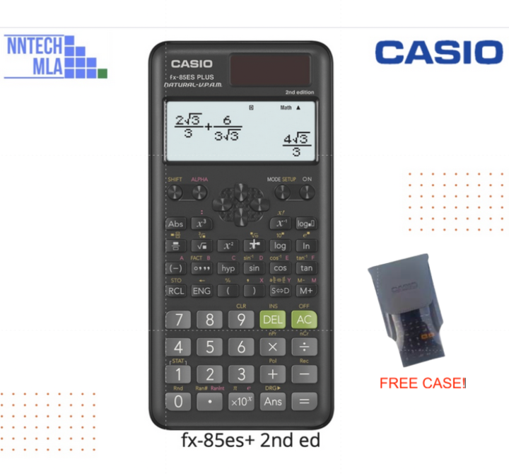 CASIO FX85esplus 2nd Edition SCIENTIFIC CALCULATOR W/ Case | Lazada PH