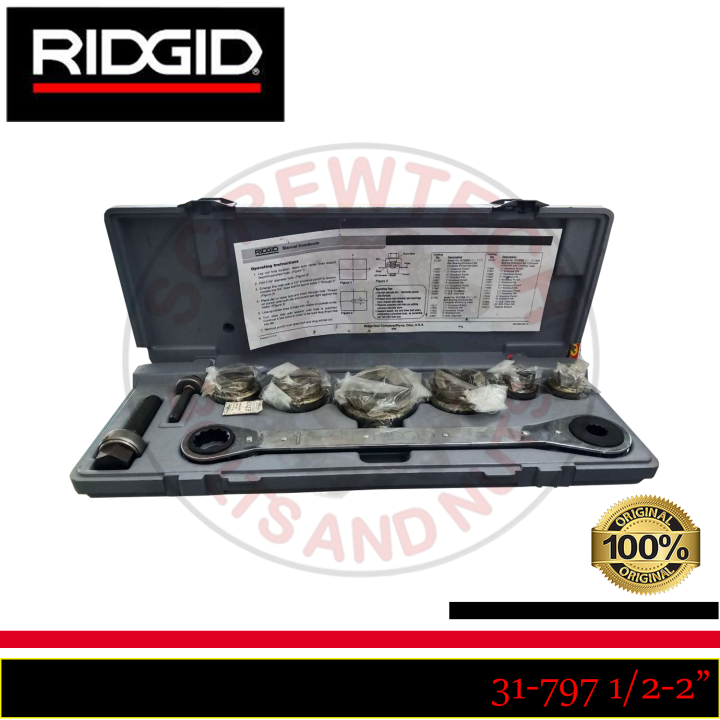 Ridgid Knockout Kits 31797 1/2"2" R739BB Lazada PH