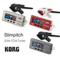 Korg Slimpitch SLM-1CM Chromatic Tuner with Contact Microphone, 12-Note Equal Temperament