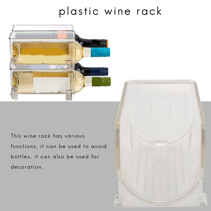 4pack-refrigerator-organizer-kitchen-bottle-storage-rack-stackable-wine-holder-bottles-display-shelf-fridge-kitchen