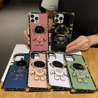 {Taoyitao Case} สำหรับ Huawei P50 P30 P40 P20 Pro Lite Nova 9 8 7 6 SE 8i 7i 5T 4 4e 3e เคสโทรศัพท์สุดหรู3i พร้อมที่จับขาตั้งนักบินอวกาศ