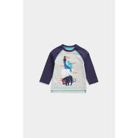 เสื้อยืดแขนยาวเด็กผู้ชาย Mothercare Antarctic Adventure Long-Sleeved T-Shirt CC821