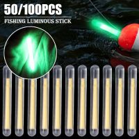 【YF】✘  50/100PCS Fireflies Fluorescent Lightstick Fishing Float Rod Lights Dark Stick Useful