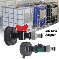 IBC Tank Adapter S60X6 3/4 39; 39; Thread Connector Replacement Valve Fitting Garden Hose Quick Connector Garden Water Connectors