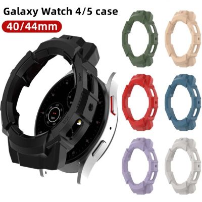 Cover for Samsung Galaxy Watch 5 Case 4 44MM 40MM accessories PC Bumper All-Around Screen Protector Galaxy watch 5 pro 45MM case Nails  Screws Fastene