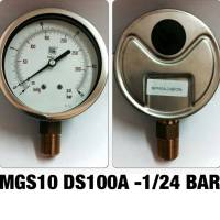 "NUOVA FIMA" Compounds gauge 4"  เกจวัดแรงดัน ขนาดหน้าปัด4" เกลียวลงล่าง1/2"NPT