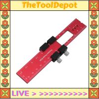 TheToolDepot ความแม่นยำในการไม้บรรทัดกระเป๋างานไม้ไม้บรรทัดขนาดนิ้วและเมตริกประเภท T ไม้บรรทัดอุปกรณ์วัดเส้นผ่านศูนย์กลางวงกลมตารางพร้อมรางตัว T