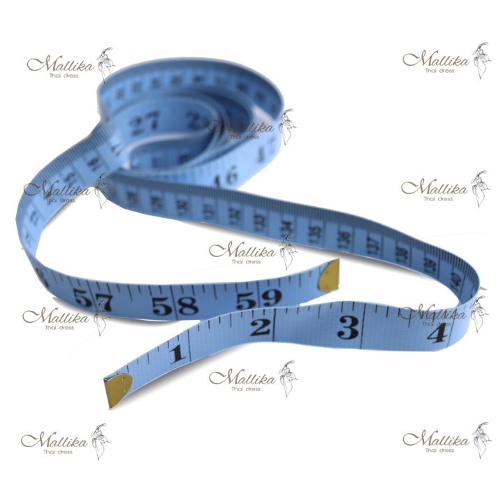 สายวัด-สายวัดตัว-สายวัดความยาว-คุณภาพจากไต้หวัน-tape-measure-การันตรีใช้ดี-อุปกรณ์ตัดเย็บ-โดย-mallika-thaidress