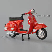 A1:18 Scale Diecast รถจักรยานยนต์รุ่นของเล่น1976 Vespa 200 Rally Miniature CollectibleM