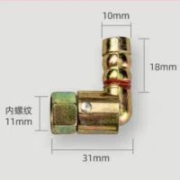 ????โปรโมชั่นราคาพิเศา (1ชิ้น) ข้อต่อท่อแก๊ส เตาย่าง-เตาแก๊สทั่วไป Gas Stove Connector ราคาถูก เตา เตาปิ้ง เตาปิ้งย่าง เตาบาร์บีคิว เตาย่างใช้ถ่าน เตาย่าง แคม อุปกรณ์ทำอาหาร