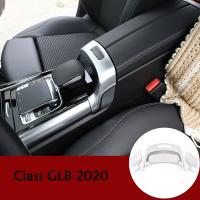 for Mercedes Benz B GLB Class W247 X247 2019 2020 ABS Chrome Car Interior Center Armrest Box Switch Frame Cover Trim
