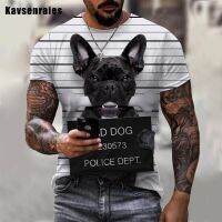 2022 High Quality Animal Dog Printed 3D T-shirt Boys Girls Harajuku Casual O-Neck Short Sleeve Men Women Summer Streetwear Tops