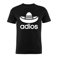 2023 Unisex T Shirt Adios Goodbye Spanish Mexican Funny Parody Geek Gift Tee Oversized T Shirt Funny T Shirt Summer Clothes