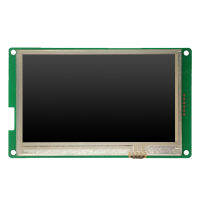 480*272 4.3 Inci แผงด้านหน้าโมดูล LCD Kuasa Rendah DGUSII Skrin DMT48270C04306W