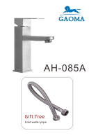 Gaoma ? ?304 ~ก๊อกอ่างล้างหน้า ก๊อกล้างหน้า ก๊อกล้างมือBasin Faucet Cold Tap (304 Stainless Steel) AH-085A