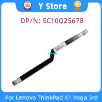 Y Store แล็ปท็อปต้นฉบับใหม่สำหรับ ThinkPad X1โยคะ3rd เครื่องอ่านลายนิ้วมือ Sensor เชื่อมต่อ FFC FPR สาย SC10Q25678