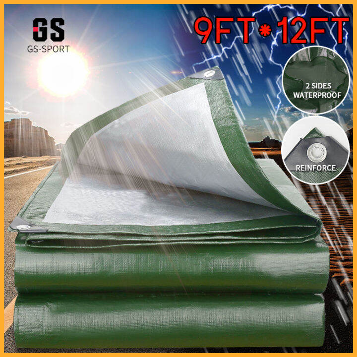 Tarps Trapal Tolda Lona Tarpaulin with Eyelets CANVAS Sun and Rain
