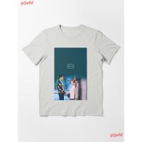 New Sa Hye-jun &amp; Ahn Jeong-ha T-Shirt เสื้อยืดพิมพ์ลาย ดผ้าเด้ง คอกลม cotton แฟชั่น discount Unisex