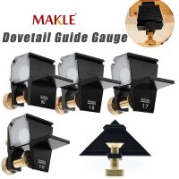 MAKLE Woodworking Dovetail Tenon Angle Saw Gauge Right Angle Saw Hand Cutting Guide Rail Gauge 1: 6 1: 7 1: 8 14° 90° 45°