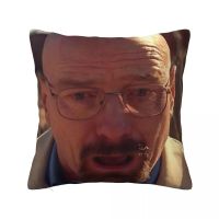 Walter White Meme Breaking Bad Pillowcase Soft Fabric Cushion Cover Decorative Pillow Case Cover Home Square 18" Cushion Cover