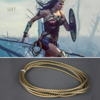 【BCF】 3m Wonder Woman Diana คอสเพลย์ Lasso เชือกแส้เครื่องแต่งกายฮาโลวีนสตริง