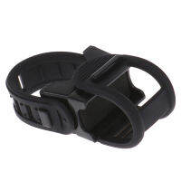 IPTY Black Rubber BIKE โคมไฟด้านหน้า Light CLAMP headlight Holder 360C หมุนได้