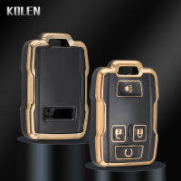 TPU รถ Remote Key Case สำหรับ Chevrolet Chevy สำหรับ GMC Sierra 3500HD Canyon Colorado LT Silverado ผู้ถือ Fob Keyless