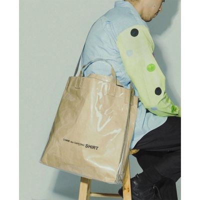 COMME DES GARCONS CDG 2way Kraft Paper Shoulder Bag Handbag