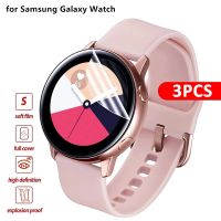 3pcs Hydrogel Protective Film For Samsung Galaxy Watch Gear S2 S3 Classic Frontier Screen Protector for Watch Active 4 2 40/44mm