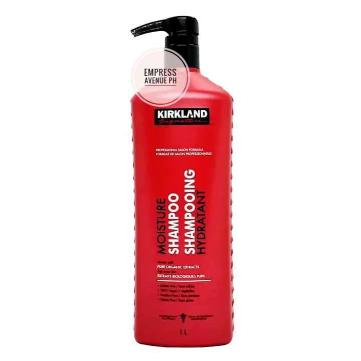 Kirkland Signature Professional Salon Formula Moisture Shampoo 1L Lazada PH