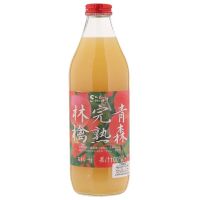 Shiny Apple Juice Aomori Kanjuku Ringo 1000 ml. 6 bottles ไชนี่น้ำแอปเปิ้ลอาโอโมริ 100% จากประเทศญี่ปุ่น 6 ขวด