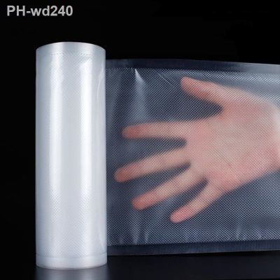 Food Vacuum Bag Nylon Sealed Fresh Keeping Bag 500cm Rolls Storage Bag for Vacuum Packer Food Plastic Bag Kitchen Accessories