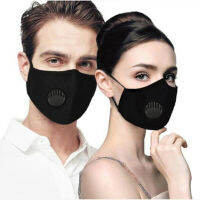 【On Sale】【ในสหรัฐอเมริกา Stock 】1 Pcs Face Shield (รวม2*5-ชั้นกรอง) ผ้าฝ้าย Shield Full Face สามารถเปลี่ยน PM2.5กรองและหมอกควันสามารถทำความสะอาดได้