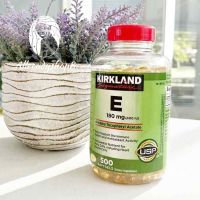 ??? ️ของแท้️       Kirkland Signature™ Vitamin E 400 IU, 500 Softgels (  EXP 12/2025 ) ลดอัตราเสี่ยงของโรคหลอดเลือด ???