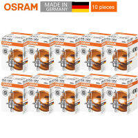 10ชิ้น OSRAM H3 H16 H4 H7 H11 9005 9006โคมไฟเดิมสีขาวไฟหน้า HB3 HB4ไฟตัดหมอกรถยนต์หลอดฮาโลเจนทำในประเทศเยอรมนี