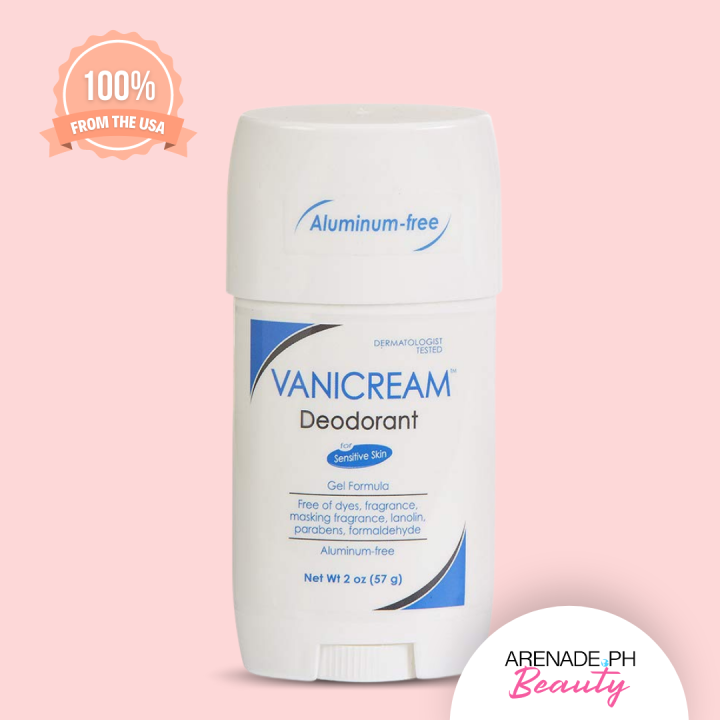 Vanicream AluminumFree Deodorant for Sensitive Skin Gel Formula Unscented, 2 oz. / 57 g Lazada PH