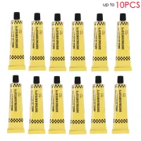 10PCS กาวซ่อม 12ml แบบพกพาที่แข็งแกร่งกาวกาวรถยนต์รถจักรยานยนต์จักรยานยางซ่อม Universal Liquid กาวตัวแทน-Huidkeir