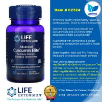 Life Extension Advanced Curcumin Elite Turmeric Extract, Ginger &amp; Turmerones / 30 Softgels