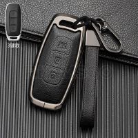 Zinc Alloy+leather Car Remote Key Fob Case Cover for Nissan Qashqai Altima Ariya 2022 Remote Control Key Shell