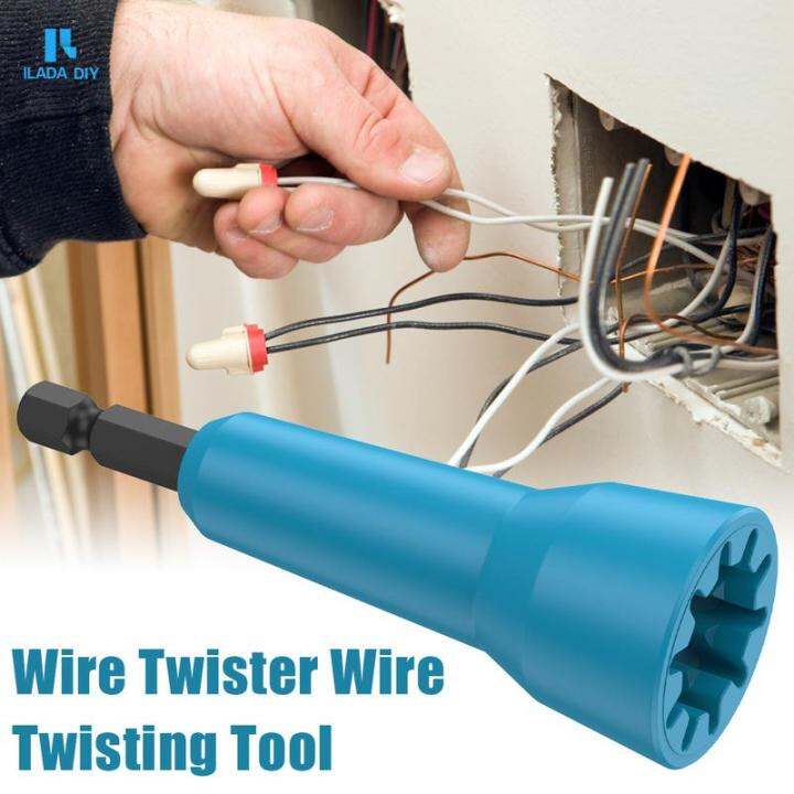 Wire Twister Wire Nut Driver With 1/4inch Chuck Spin Twisting Wire ...