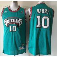 Hot Newest Top-quality New arrival 2022 2023 Newest shot goods Most popular 22/23 Top quality Ready Stock High quality new NBA mens Memphis Grizzlies 10 Mike Bibby retro green embroidery basketball jerseys jersey