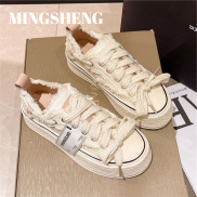 MINGSHENG Korean version of comfortable little white shoes Wearable